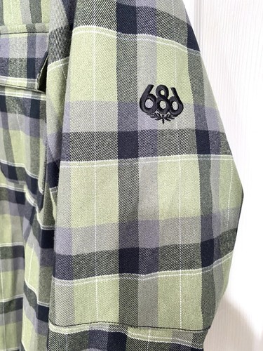 New 686 InfiDry Men’s XL Green/Black Plaid Workman Ski - Picture 7 of 19