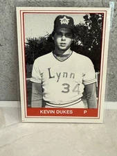 1982 Lynn Sailors TCMA #3 Kevin Dukes