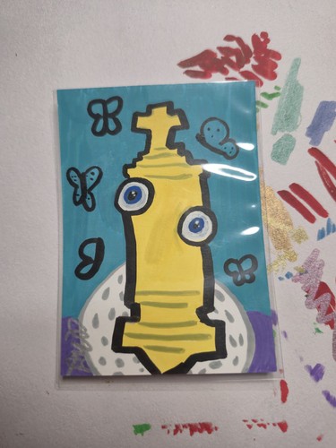 ACEO Original Kinger TADC OOAK The Amazing Digital Circus annamaes.artistry