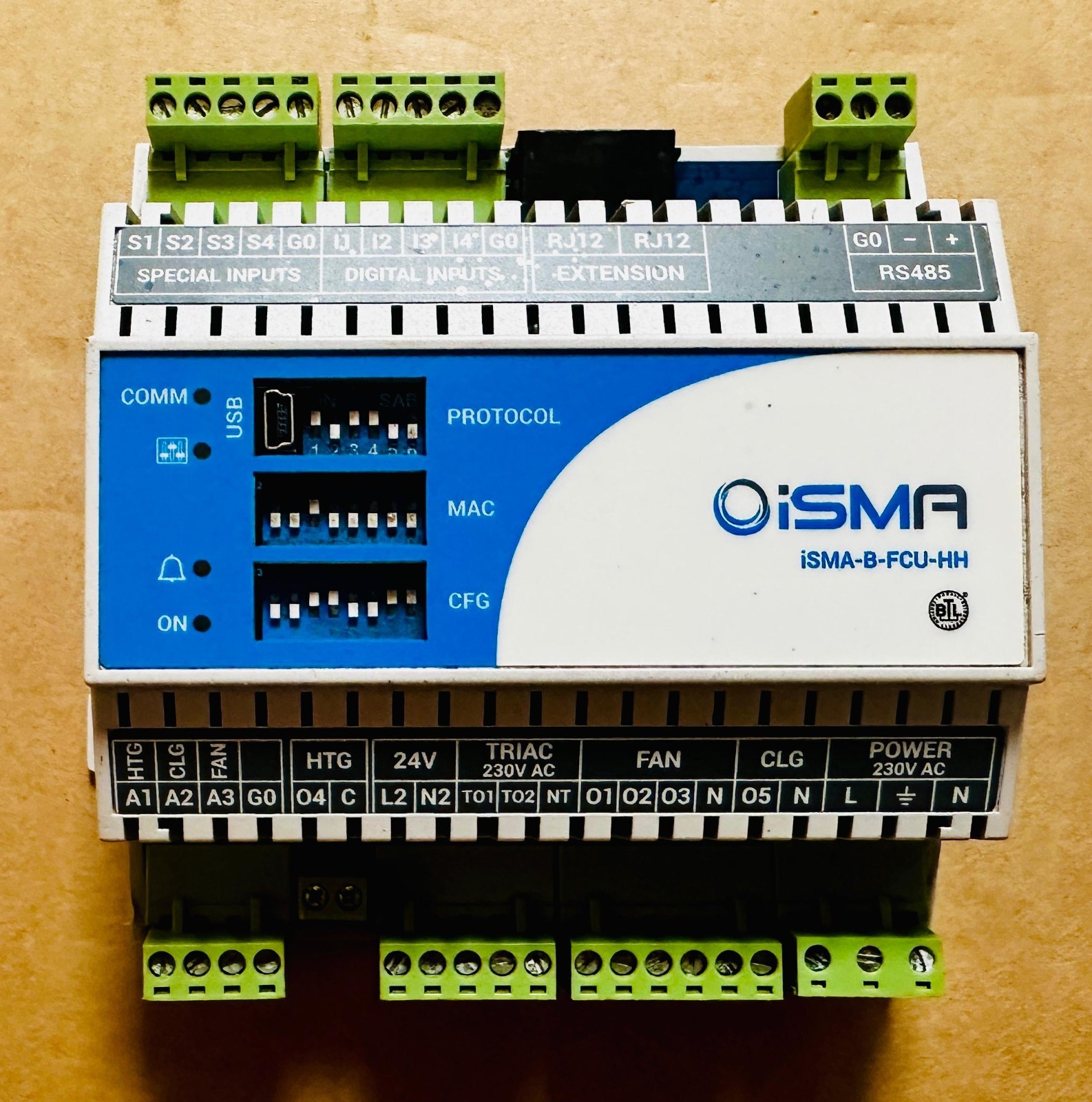iSMA CONTROLLI iSMA-B-FCU-HH Fan Coil Controller