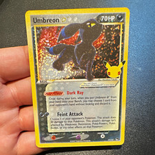 Pokemon TCG Umbreon Star 17/17 POP Series 5 Holo Rare English 70 HP 2007