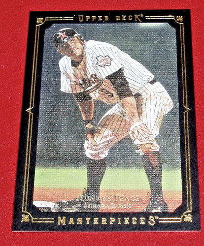 2008 Upper Deck Masterpieces Framed Black #45 Hunter Pence Houston Astros