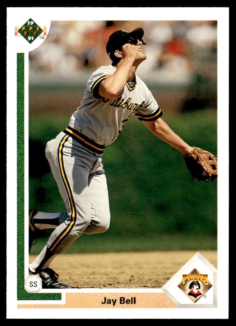 1991 Upper Deck Jay Bell Pittsburgh Pirates #183