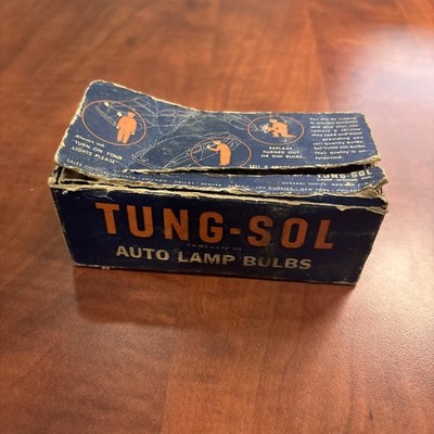 Tung-Sol Vintage antique auto lamp 10 63 3CP 6-8 Volt bulbs NOS lot of 6