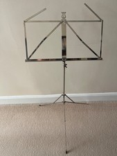 Vtg. West German FCN, Folding, Music Note Book Stand, Height &  Angle Adjustable