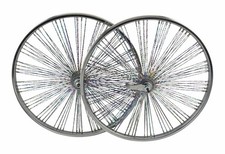 LOWRIDER Bicycle 26  2 Tone Twisted Dayton 144 Spoke Fan Wheels Front  Coaster.