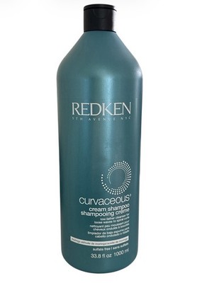 Redken Curvaceous Cream Shampoo Low Lather Cleanser 33.8 Fl Oz New