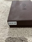 New In Box Gillio Slim Appunto Zip - 469 - CROCO BLUE MAT — photo 6