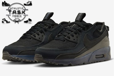 NEW Nike Air Max Terrascape 90 'Triple Black' DQ3987-002 Men's Sz 11.5