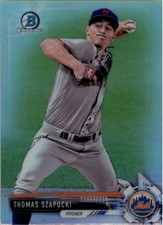 2017 Bowman Chrome Mini Prospects Refractors #BCP138 Thomas Szapucki - BB