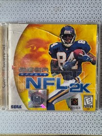 NFL 2K - White Label - Sega Dreamcast - CIB Complete in Box Tested & Working!