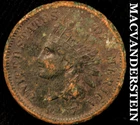 1867 Indian Head Cent- Extra Fine Details Semi Key Better Date No Reserve #i1908