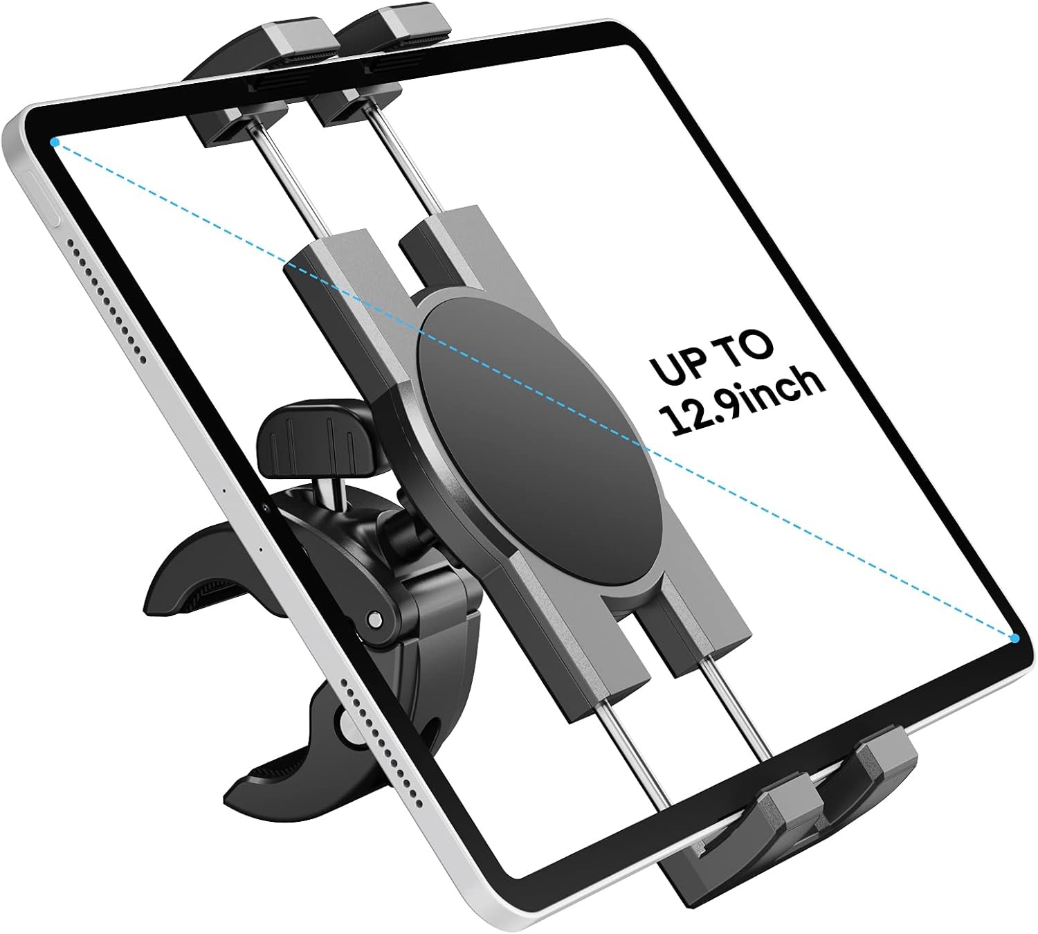 KDD Spin Bike & E-Scooter Tablet/Phone Holder iPad Galaxy iPhone Mount