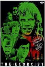 The Exorcist Linda Blair Signed Autographed 12x18 Poster Photo ACOA Witness ITP
