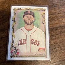2023 Topps Allen and Ginter #188 Dustin Pedroia Boston Red Sox
