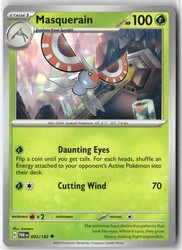 Masquerain 002/182 Uncommon Paradox Rift