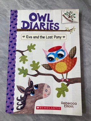 Owl Diaries Eva and the Lost Pony Rebecca Elliott 2024 Scholastic Children's Boo