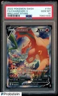 2022 Pokemon SWSH Brilliant Stars #154 FA Charizard V PSA 10 GEM MINT