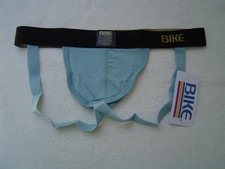 NEW MENS BIKE LIGHT BLUE WIDEBAND JOCKSTRAP SIZE LARGE