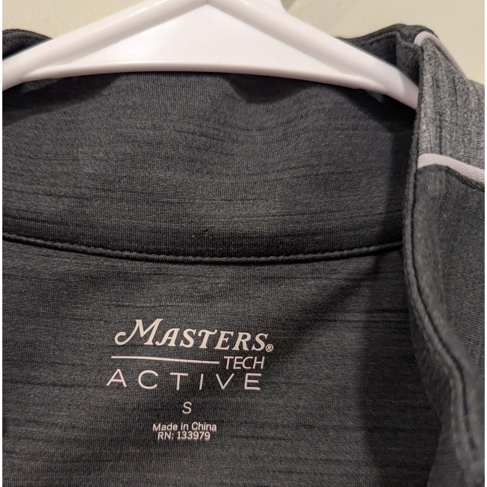 Masters Tech Active Half Zip Pullover Size Small - image 3