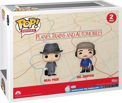 Funko Pop! Movies: Planes, Trains - Neal and Del/Del 2pk - Planes, Trains and Au - Picture 4 of 9