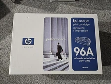 HP 96A Black Toner Cartridge LaserJet 2100 2200 C4096A New OEM