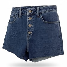 Treasure Bond Foster Boyfriend Jean Shorts Size 29 Womens Denim Button Fly