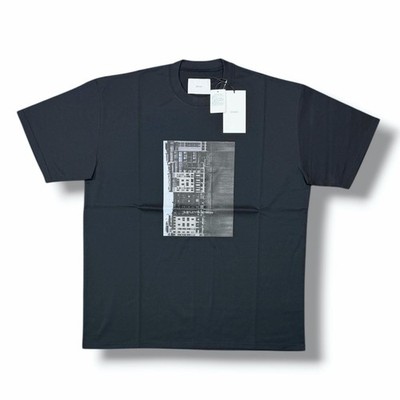 Unused stein 25SS OVERSIZED PRINT TEE -SUBTLETY- (SUPIMA) ST.1173 Dark navy S