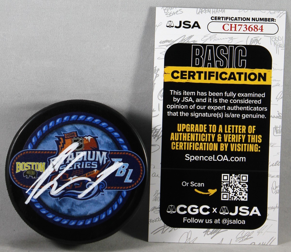 OLIVER BJORKSTRAND SIGNED TAMPA BAY LIGHTNING 2026 STADIUM SERIES