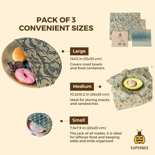 SuperBee Beeswax Wrap - Thumbnail 5