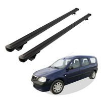 DachträGer Passend FüR Dacia Logan MCV Ab Baujahr 2007-2013 V1 In Schwarz