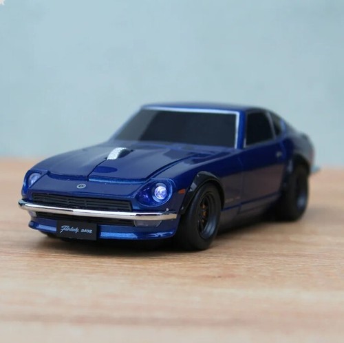 NISSAN FAIRLADY Z 240Z Datsun Wireless Bluetooth Mouse with Mouse Pad - Blue NEW - Picture 4 of 9