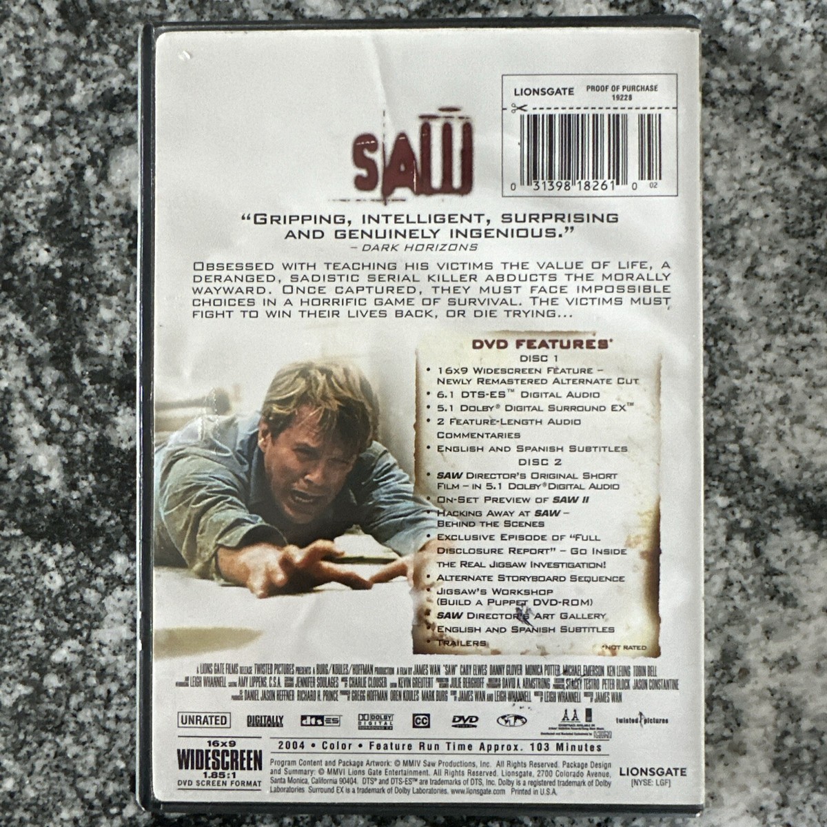 AA= / SAW　CD Charlie Clouser - Saw Anthology, Vol. 1 (Original Motion