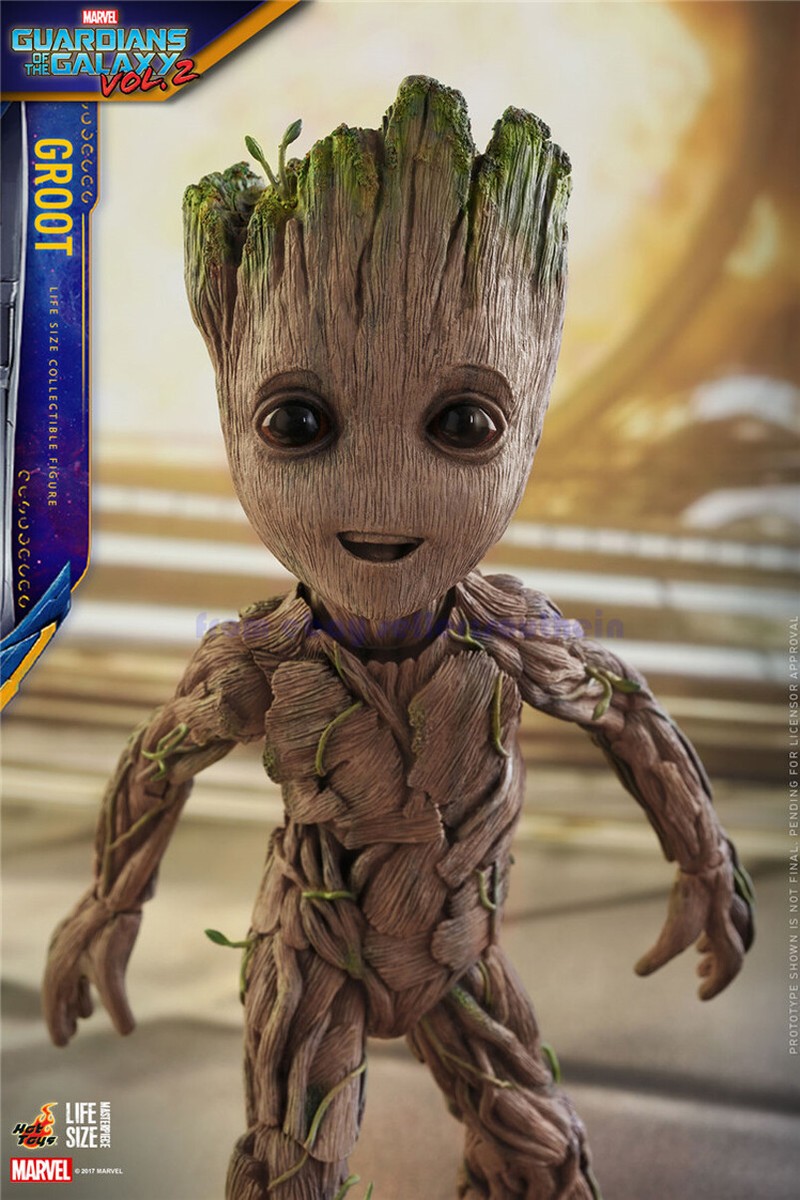 Hot toys ホットトイズ I AM GROOT フィギュア　(値段交渉可) I Am Groot Comes to Hot Toys with New Deluxe Marvel Figure