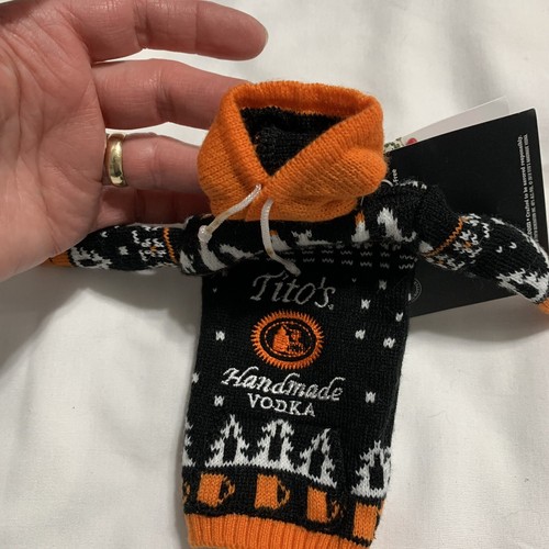 Ugly Sweater Christmas Bottle Cover 