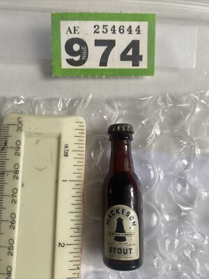Kiddicraft Miniatur Flasche Mackeson Stout Toy Dollhouse Miniatur selten sehr guter Zustand AE974