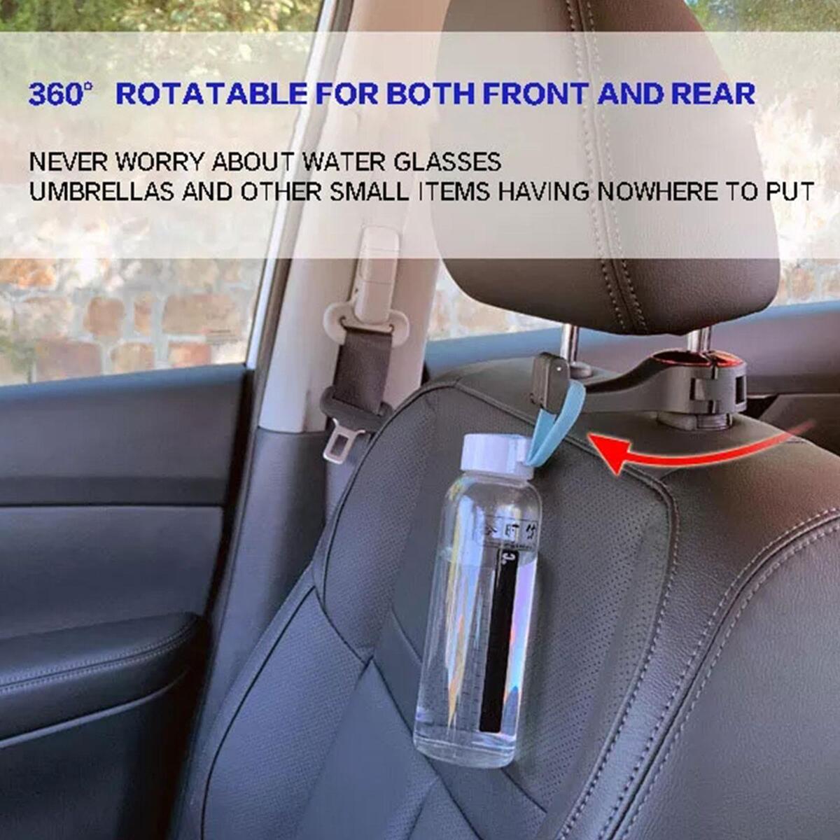 Autohaken Handyhalter Rücksitz Kopfstütze Kleiderbügel Halter