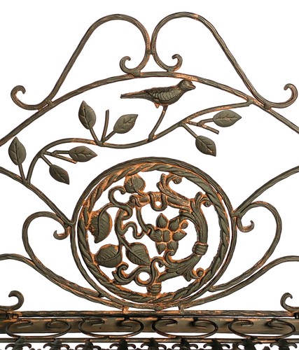 Estante Metal Vintage 1844 de Pie Antiguo 123CM para Libros la Cocina Jardín - Imagen 3 de 6