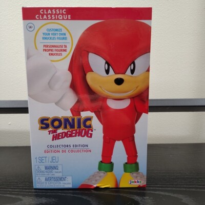 SONIC The Hedgehog 3  Knuckles Classic Collectors Edition Action Figure Jakks