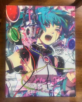 Akane Aki (Hatsune Miku Vocaloid) Art Book ''RGB'' Japanese book form JP