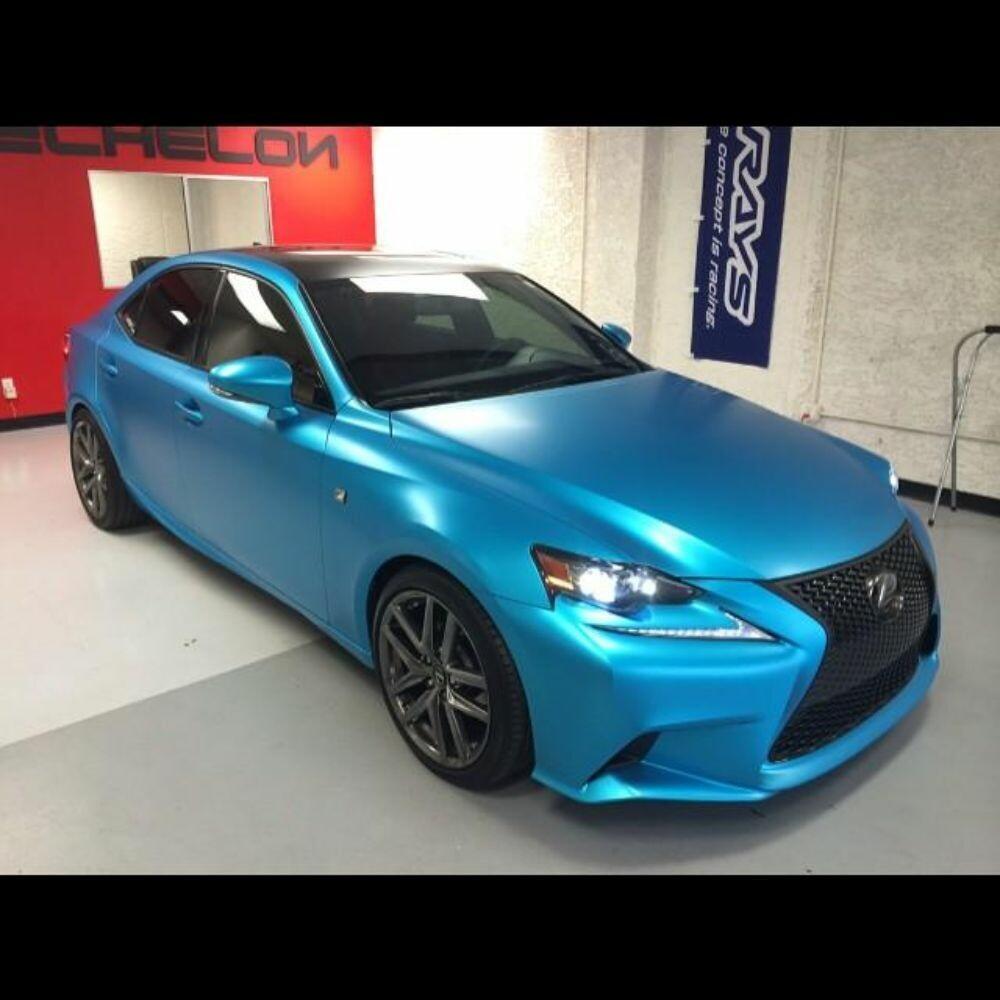 3M 2080 Scotchprint Satin Ocean Shimmer Vinyl Car Wrap Film | S327