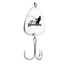 I am a Fisherman. Proud Fishermans Gift. Must Keepsake Gifts for Anglers.
