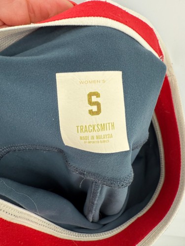 Tracksmith Damen blau Stretch Lauftights Größe Small sportlich Training LESEN - Bild 9 von 11