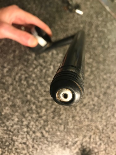 Ducati 600SS 750SS 900SS 91-97 right hand bar clipon clip on handlebar +sticker - Picture 7 of 8