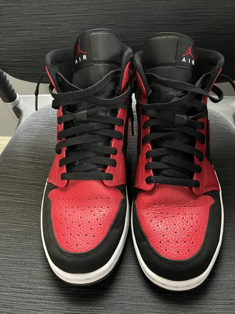 Jordan 1 Mid Banned Reverse Bred 2019 size 12 eBay