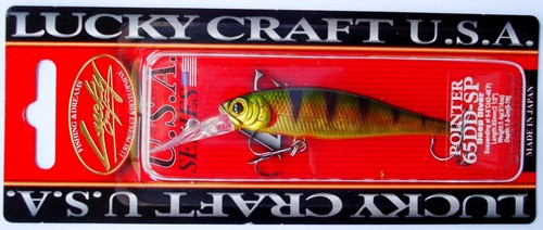 Lucky Craft Pointer 65DD-SP Pêche, Japon Wobbler, Appât ,Brochet,Prédateurs - Photo 37/44