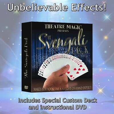 Das SVENGALI DECK von Theaterzauber - UNGLAUBLICHE Kartentricks aufführen Deck & DVD