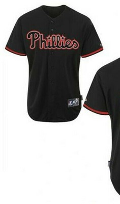 black phillies jersey