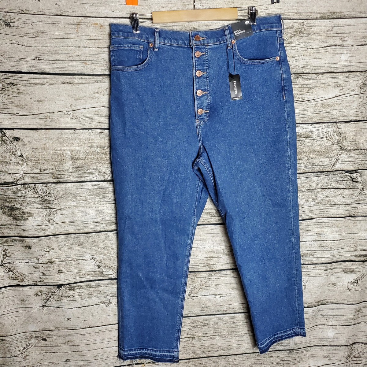 Express Mom Jean Super High Rise Jeans Size 16R