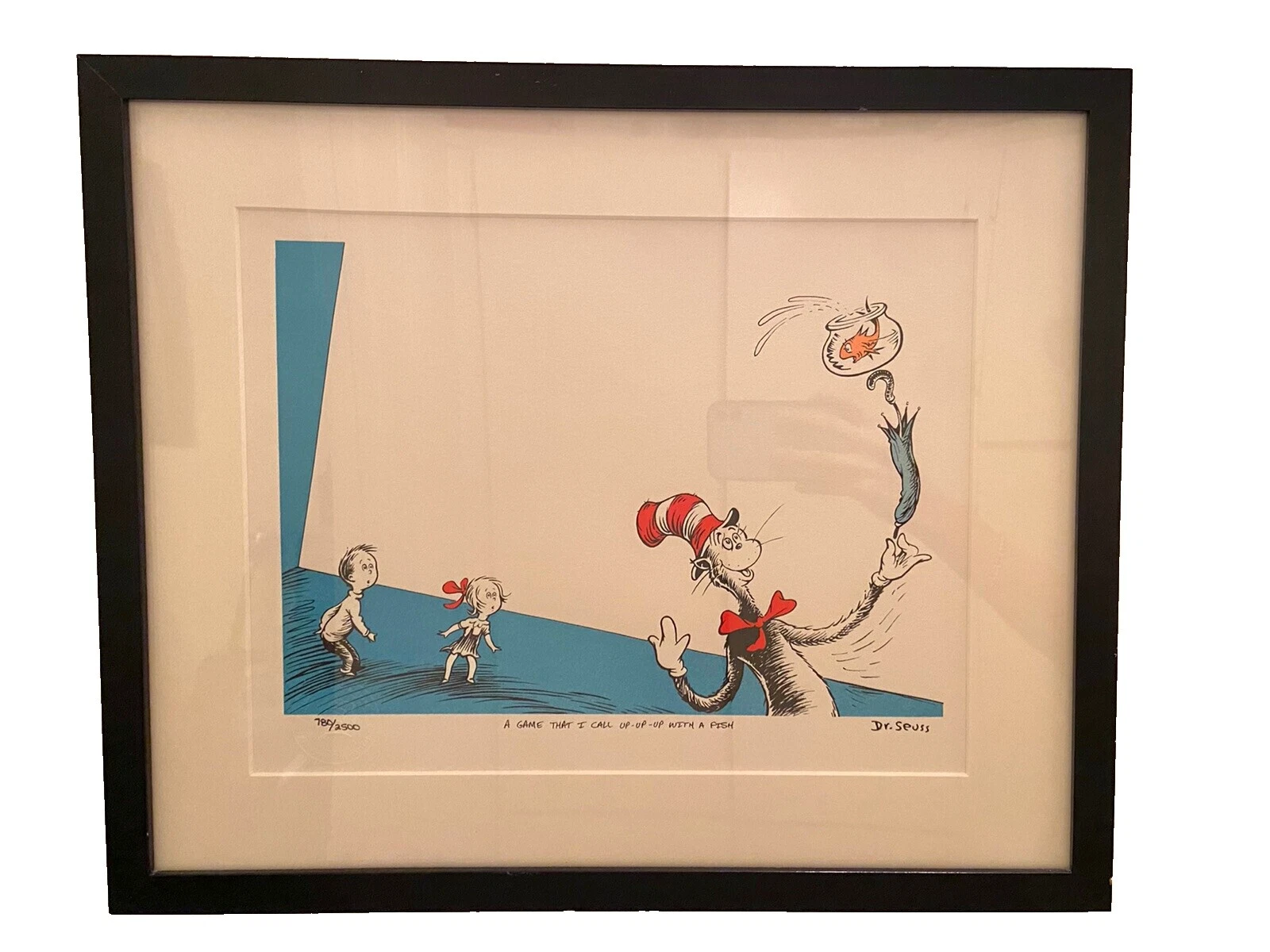 Dr. Seuss impresiones artísticas de pesca